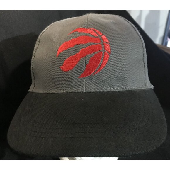 Toronto Raptors Basketball Logo Cap Hat Coors Light Adjustable Fit Gray & Black - Picture 2 of 6